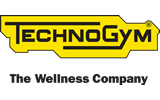 Logo di Technogym, azienda specializzata in attrezzature per il fitness e il benessere.